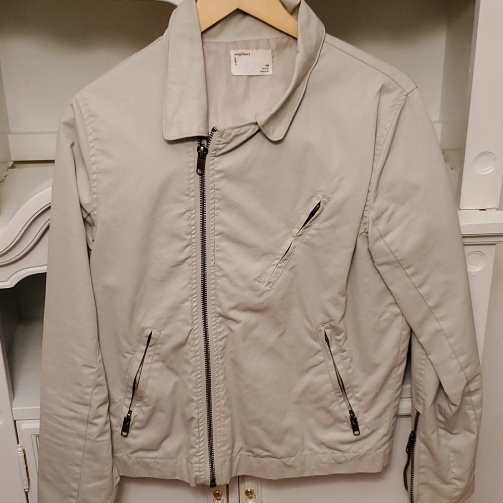 Cream color jacket from Urban Outfitters